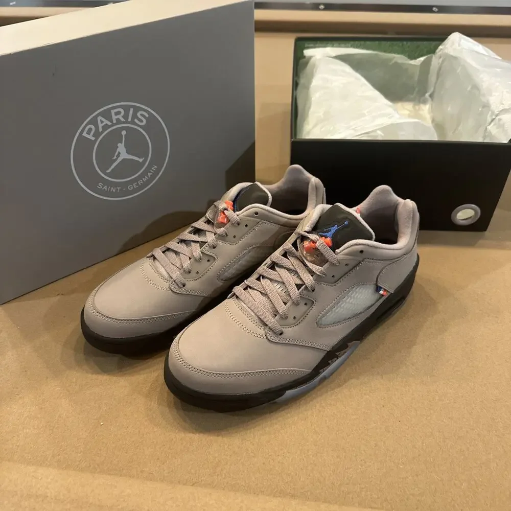 Size 11 - Paris Saint-Germain x Air Jordan 5 Retro Low Paname